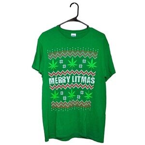 DELTA Green, White, and Red “Merry Litmas” T-Shirt